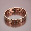 A magnetic red copper bracelet, elegant and fashionable jewelry, simple and stylish bracelet accessory