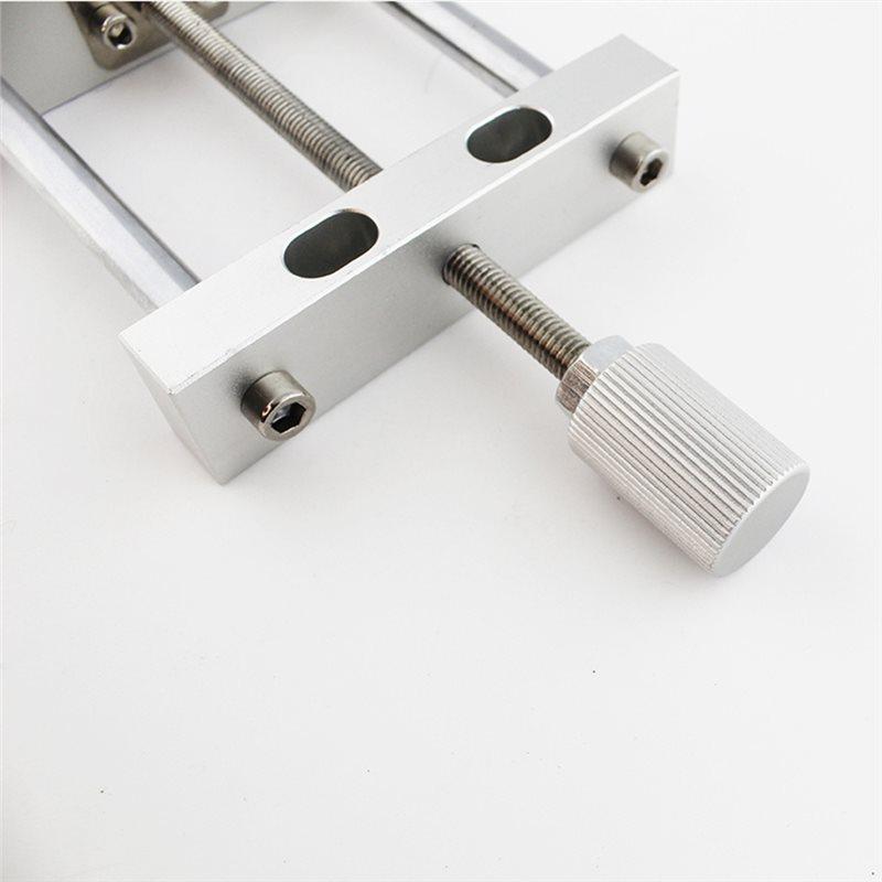 A84E-Flat Tongs For Engraving Machine Clamp Mini Woodworking For Engraving& Carving Multi-Functional Vice