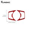 Real Soft Carbon Fiber For Ford Focus SE RS ST Focus MK3 Ecoboost 2015 2016 2017 2018 LHD RHD Car Headlight Button Accessories