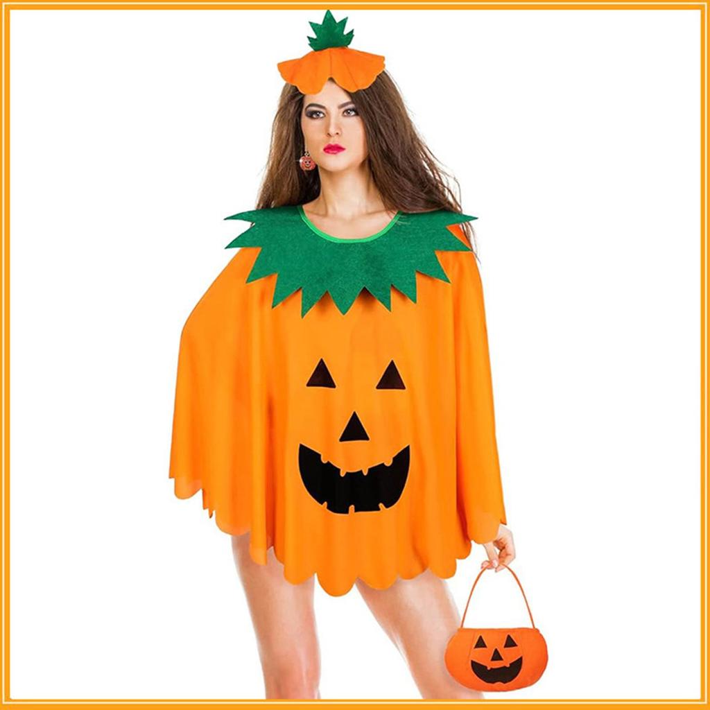 3x Halloween Pumpkin Costume Headpieces Headband for Cosplay Photo Props