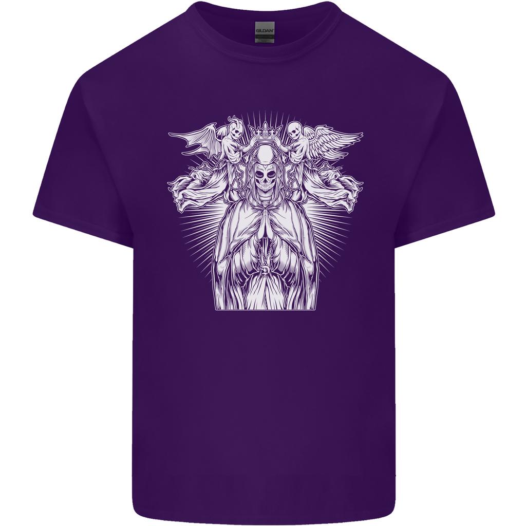 Angel of Death Day of the Dead Skull DOTD Unisexs Light Cotton TShirt