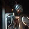 For Hyundai Santa Fe - Carbon Fiber Car Gear Shift Knob Cover Trim Accessories Interior Gear Shift Head Protector Frame
