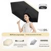 Compact Ultralight Dual-Use Mini Umbrella: Portable Anti-UV Sunshade for Women, Perfect for Sunny and Rainy Days