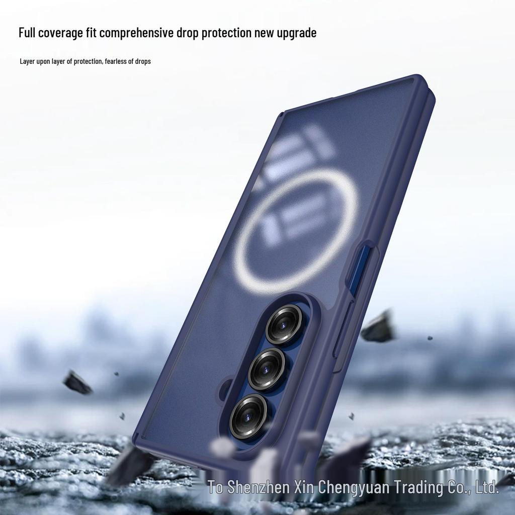 Top-Rated Samsung Z Fold7 Case: Foldable Axis, Magnetic, Shockproof, Full Hinge Protection