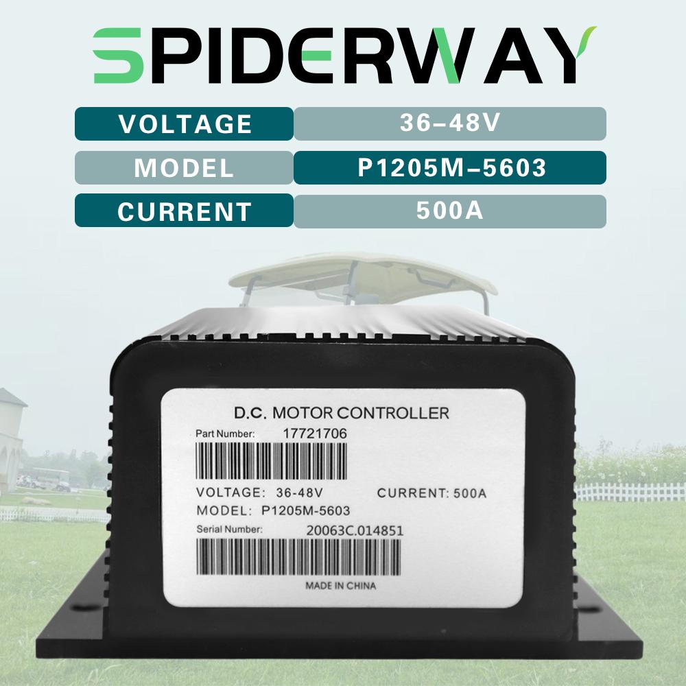 5K-0 1205M-5603 48V 500A DC Motor Controller For Curtis EZGO Club Car Yamaha Genie Skyjack JLG Golf Cart 1996-UP 1205M-5601