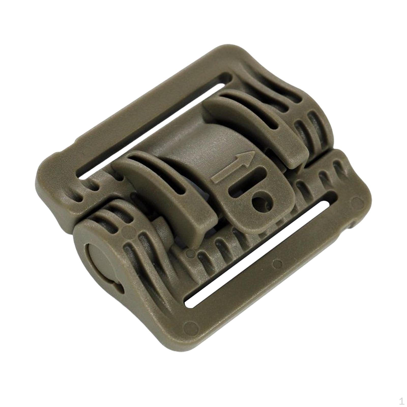 

Комплект быстроразъемных пряжек для крепления снаряжения на открытом воздухе Green Short