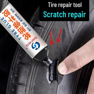 Flexible Tire Repair Glue for Sidewall Damage and Cracks