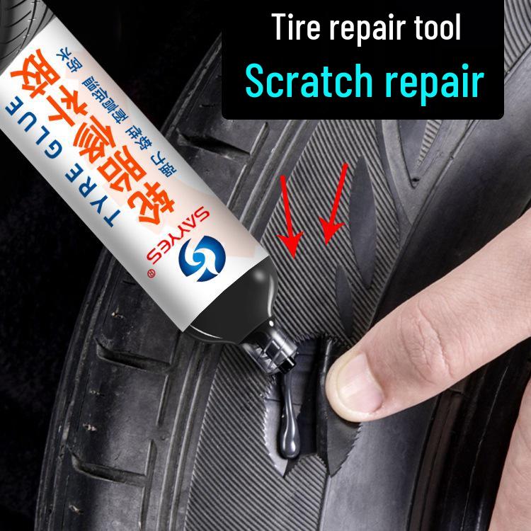 Flexible Tire Repair Glue for Sidewall Damage and Cracks