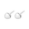Simple Geometric Bean-shaped Irregular Stud Earrings for Women - Perfect for Enhancing Your Ears.