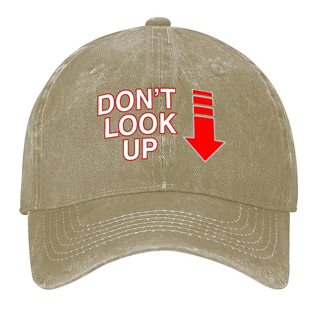 2026 Don’t Look Up Baseball Cap Christmas Hat Custom Caps Fishing Caps Man Golf Hat Genuine Hats For Women Men's