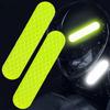 200Pcs Wear-Resistant Car Reflector Tape Creative Safety Warning Patches  Night Riding