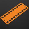 10Pcs Stackable Design Embroidery Floss Organizer 20 Holes Thread Winding Board  For Cross Stitch