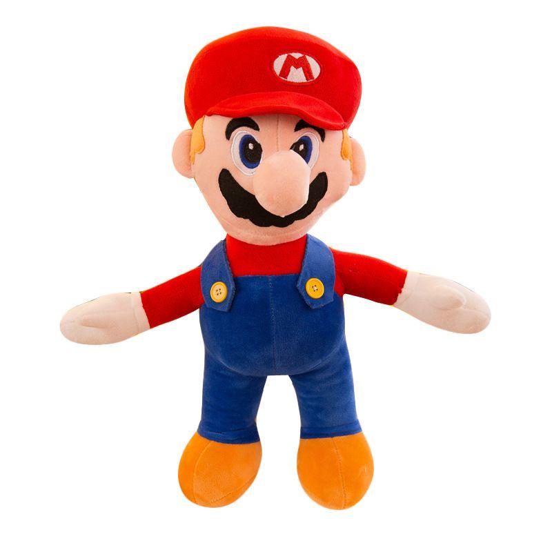 Adorable Mary Plush Toy Cartoon Mario Doll Pillow For Childrens Birthday Gift