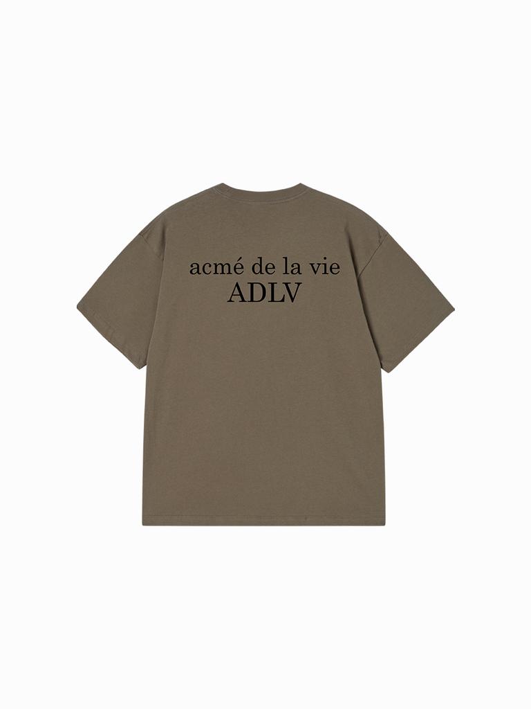 T-shirt a maniche corte con logo basic ACME DE LA VIE
