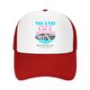 Miami Vice Squad Racecar Metro Police DepartUnisext Tv Series Baseball Cap Trucker Hats Breathable Premium
