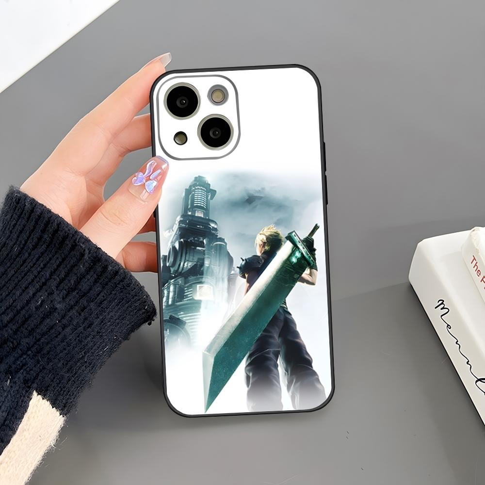 Final Fantasy Phone Case For Iphone 16 Plus 15 14 Pro Max 13 Mini 11 12 Xr X Xs 6 7 8 SE Plus Back Cover