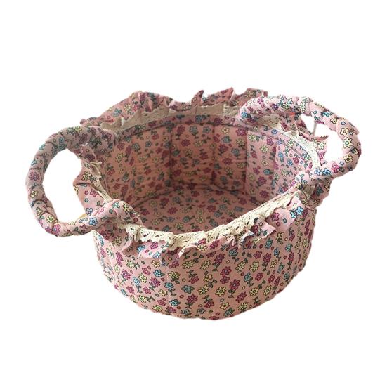 

Large Capacity Fabric Storage Basket with Handles Multipurpose Collapsible Laundry Hamper Storage