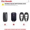 Smart Car Key Fob Shell Case Cover Holder Chain Protector For Suzuki Ertiga XL7 Swift SX4 S-Cross Grand Vitara Ciaz Ignis Baleno
