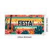 Fiesta Party Banner Vibrant Mexican Cactus Floral Festive Event Backdrop Celebration Decorations Photography Background Props