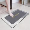 Soft Diatomite Bath Mat Non-Slip Absorbent Floor Bathroom Toilet Entrance Quick Dry Door Modern Minimalist