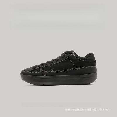 [Thick-soled Legs] 2 Early Autumn Retro Board Shoes Men's Thick-soled Low-top Basketball Sneakers