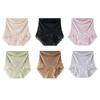 High Waist Postpartum Body Shaper Shapewear Lace Floral Briefs Comfortable Slimming Shapers  Women