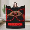 Obsession Kuscheldecke Modische Überwurfdecke für Sofa Bettwäsche Wohnzimmer 200x150cm Tagesdecken