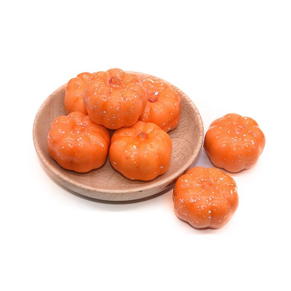 Mini Party DIY Craft Simulation Vegetable Artificial Pumpkin Halloween Decoration Fake Vegetable
