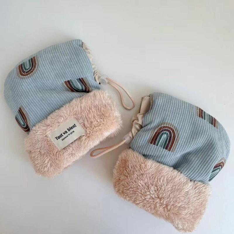 Scooter Handlebar Muffs Comfortable & Versatile Kids Winter Gloves Multi-Purpose Gloves for Kids No More Lost Gloves
