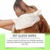 Pet Cleaning Gloves For Dogs Comfortable 5 Pairs No Rinse Dog Grooming Wipes Washing Gloves Gentle Puppy Scrubber Kitten Washing