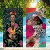 Toalha Clássica de Arte F-Frida Flor K-Kahlo-S Secagem Rápida Toalhas de Praia São Adequadas Para Piscinas Acampamento Yoga E A Academia