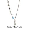 Süße Coole Zirkon Herz Anhänger Halskette Metall Herz Choker Mode Halskette Elegante Schlüsselbein Kette Y2K Schmuck