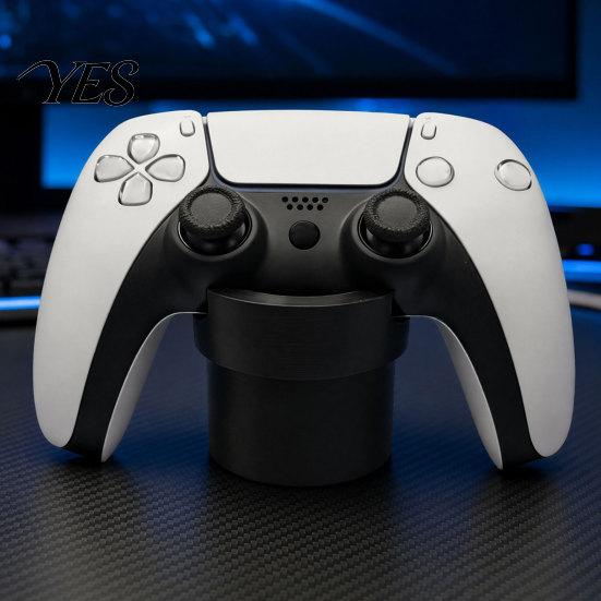 Stable Game Controller Dock Pad Slot, Cylindrical Shape Console Handle Gamepad Desk Organizer Holder, 3D Printed Smooth Edges Non-slip Holder