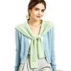 Knitted Hollow Out Shawl, Lightweight Breathable Neck Scarf Wrap for Women