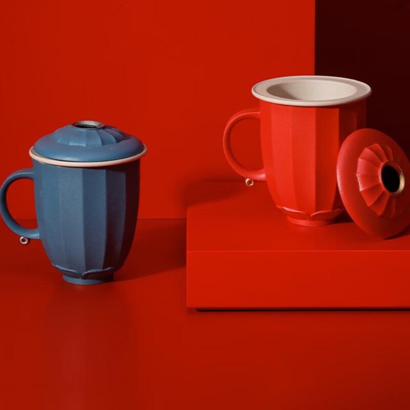 

WANCHENTANG Ceramic Office Teacup