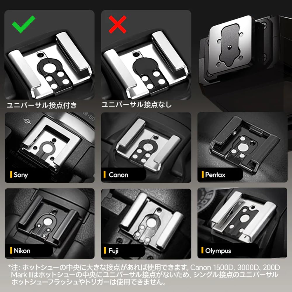 Ulanzi SL03 Mini Camera Firefly Adjustable 6500K 4 Color Temperature Hot Shoe Black Flash, Series/Speedlite, 90° Angle, Brightness, Levels, Mount,