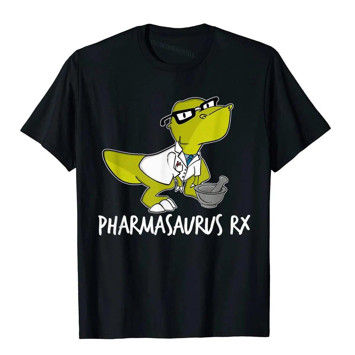 

Футболка «Фармацевтический техник, фармацевт, подарок Pharmasaurus Rx», футболки унисекс большого размера, хлопковые топы, рубашка с принтом