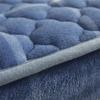Soft Thicken Velvet Quilted Bed Pad Protector Cover Luxury Flannel Mattress Cover Winter Bed Cover Not Included Pillowcase