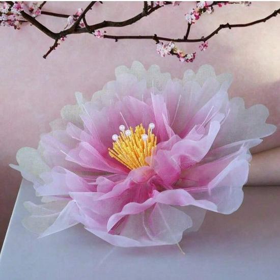 Silk Begonia Artificial Black Rose Floral Arrangement with Peach Blossom and Orchid
