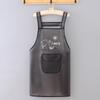 New Transparent TPU Apron: Waterproof, Oil-Resistant, Dirt-Resistant Cartoon Protective Waist Cover.