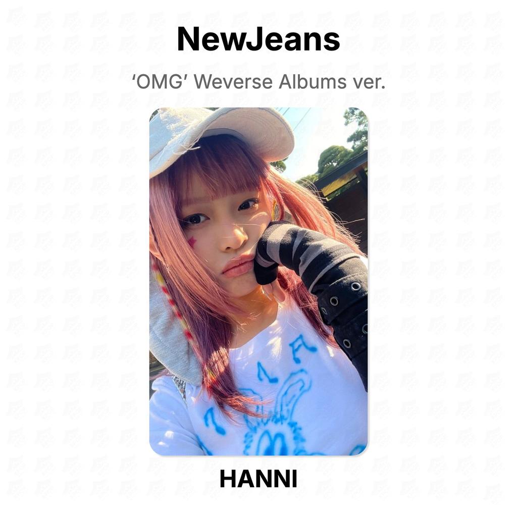 NewJeans ‘OMG’ Weverse Albums ver. Fototessera ufficiale
