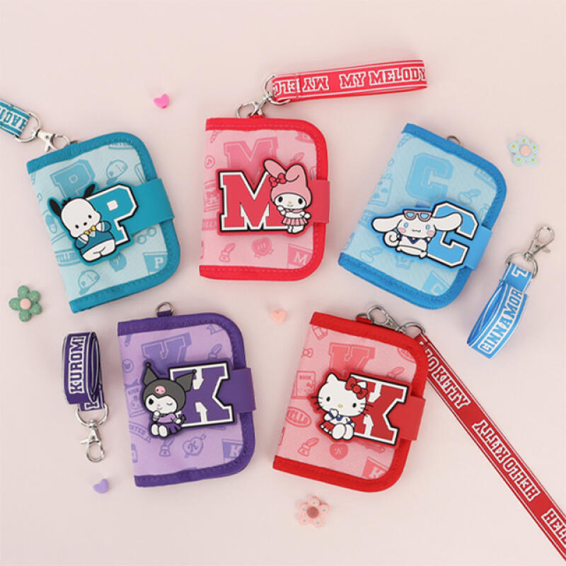Sanrio Initial 2-tier Necklace Wallet Cinnamoroll