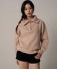 FADERMENT Essential Turtleneck Zip-Up Knit (Beige)