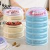 Meat Rack Stackable Mesh Food Cover with Lid Multi-Function Dome Vegetable for Vegetables Dumplings Seafood Space-Saving Kitchen Accessory Reusable