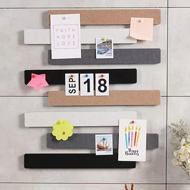 3pcs Felt Cork Board for Walls -Suitable for Message Strips,Living Room Decorative Background Board,Small Pendant Display Board