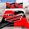 3PCS Athletico Paranaense Printed Soft Bedding Set,Including 1pc Duvet Cover And 2pcs Pillowcases Perfect for Bedroom, Dormitory, Fan gift