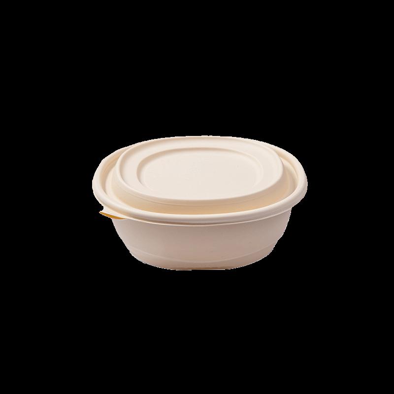 Mr. Corn Biodegradable Round Food Containers