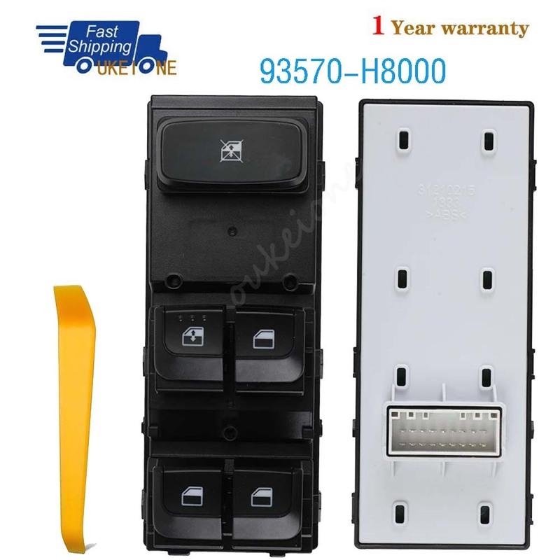 

93570-H8000 For Kia RIO 2018 Front Left Master Driver Side Electric Power Lifter Window Switch Button Car Accessories