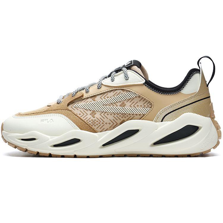 

Fila Крипто Ткань Ретро Спорт Низкий Верх Папины Кроссовки Мужские Кроссовки Бежевый F12M313101FBV 41