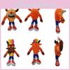 Entzückendes Crash Bandicoot Plüschtier aus weichem Plüschmaterial, perfekt für Sammler